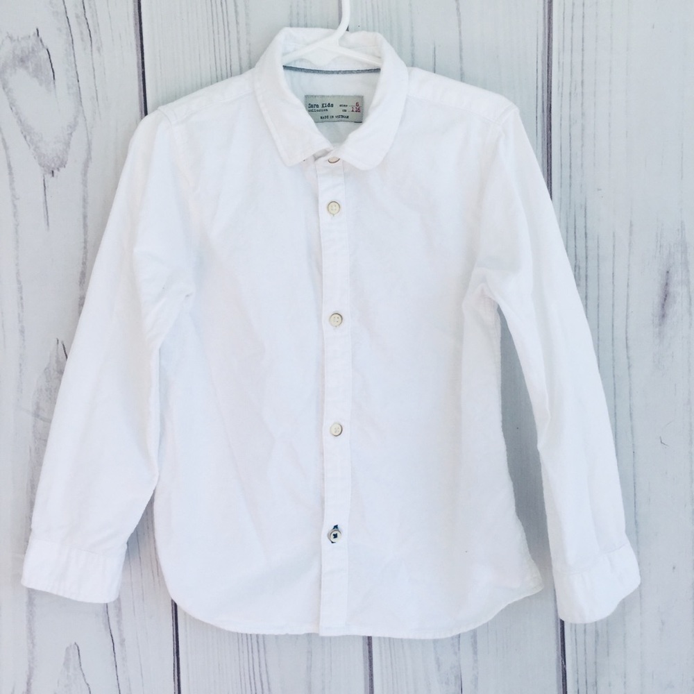 Zara Kids White Shirt